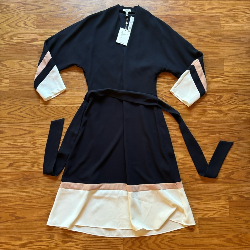 Joie Aydrien Dress in Mid-Por-Pink-Sku. Size 8. NWT.